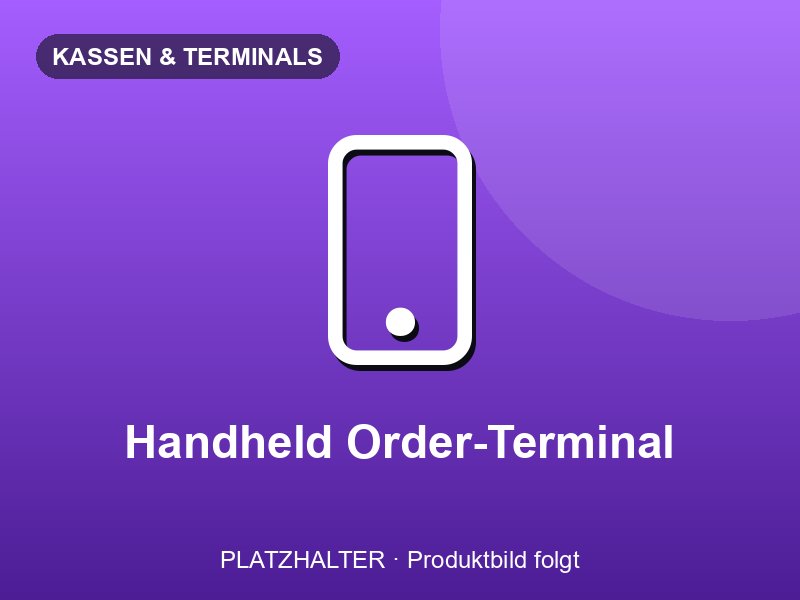 Handheld Order-Terminal